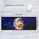 Pikachu Horro Love You To The Moon Galaxy Mouse Mat Nearkii