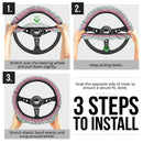 Shinobu Kocho Demon Slayer Anime Car Steering Wheel Cover 1 Nearkii