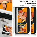 Vulpix car seat belt covers Anime Pokemon Custom Car Accessories Nearkii