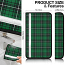 Caro Green Black Premium Custom Car Seat Belt Covers Nearkii