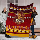Harry Potter Gryffindor Ugly Christmas Custom Blanket Home Decor Nearkii