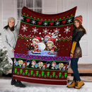 Red Fairy Tail Christmas Blanket Amazing Gift Idea Nearkii