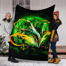 Mega X Rayquaza Moonlight Premium Blanket Nearkii