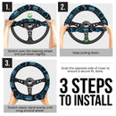 Blue Jeep Car Steering Wheel Cover Nearkii