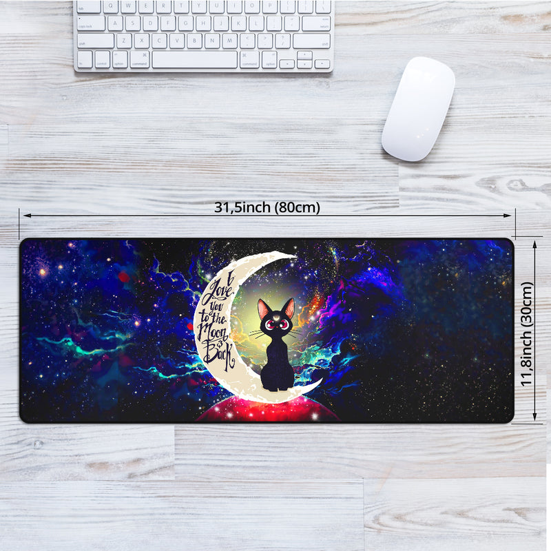 Sailor Moon Cat Love You To The Moon Galaxy Mouse Mat Nearkii