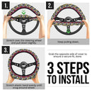 Giyu Tomioka Demon Slayer Anime Car Steering Wheel Cover 4 Nearkii