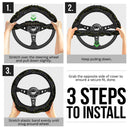 Batman Christmas Premium Custom Car Steering Wheel Cover Nearkii