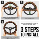 Baby Yoda 8 Space Car Steering Wheel Cover Nearkii