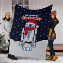 All I Want For Christmas Is R2 Ugly Christmas Custom Blanket Home Decor Nearkii