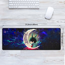 Deku My Hero Academia Anime Love You To The Moon Galaxy Mouse Mat Nearkii