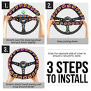 Ho-oh Pokemon Anime Custom Car Steering Wheel Cover Nearkii