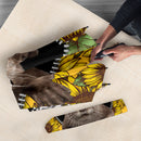 Beaver Sunflower Zipper Umbrella Nearkii