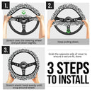 Nightmare Before Christmas Custom Car Steering Wheel Cover Nearkii