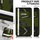 Green Jeep Car Seat Belt Cover Custom Car Accessories Nearkii