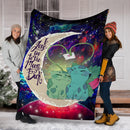 Bulbasaur Couple Pokemon Love You To The Moon Galaxy Blanket Nearkii
