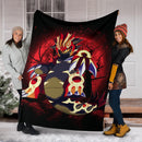 Pokemon Mega Groudon Moonlight Premium Blanket Nearkii