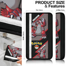 Groudon seat belt covers Anime Pokemon Custom Car Accessories Nearkii