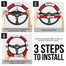 Resident Evil Umbrella Corporation Car Steering Wheel Cover Nearkii