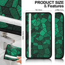 Green Wall Premium Custom Car Seat Belt Covers Nearkii