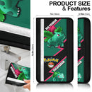 Bulbasaur car seat belt covers Anime Pokemon Custom Car Accessories Nearkii