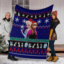 Frozen Christmas Blanket Amazing Gift Idea Nearkii