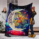 Torchic Grovyle Piplup Pokemon Love You To The Moon Galaxy Blanket Nearkii