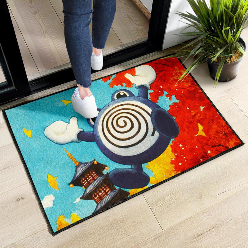 Poliwhirl Japan Pokemon Anime Doormat Nearkii