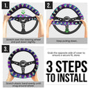 Vegeta Dragon Ball Anime Custom Car Steering Wheel Cover Nearkii