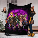 Demon Slayer Team Pink Moonlight Premium Blanket Nearkii