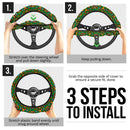 Fashion Flower Premium Car Steering Wheel Cover Nearkii