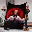 Sukuna Jujutsu Kaisen Moonlight Premium Blanket Nearkii