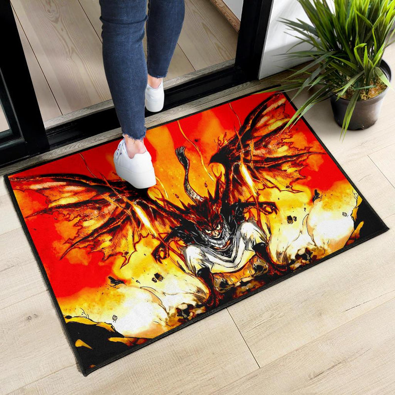 Natsu Dragneel Transform Anime Doormat Nearkii