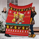 Gearzime Pokemon Christmas Blanket Ugly Fleece Amazing Gift Idea Nearkii