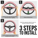 Kamado Nezuko Demon Slayer Anime Car Steering Wheel Cover 1 Nearkii