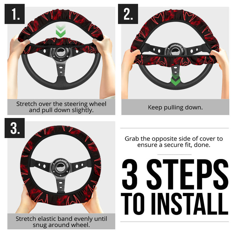 Witch Premium Car Steering Wheel Cover Nearkii