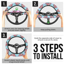 Sylveon Pokemon Car Steering Wheel Cover Nearkii