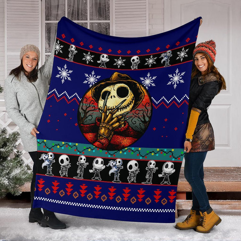 Jack Christmas Blanket Amazing Gift Idea Nearkii
