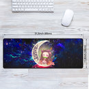 Nezuko Demon Slayer Love You To The Moon Galaxy Mouse Mat Nearkii
