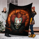 It Horror Movie Moonlight Premium Blanket Nearkii