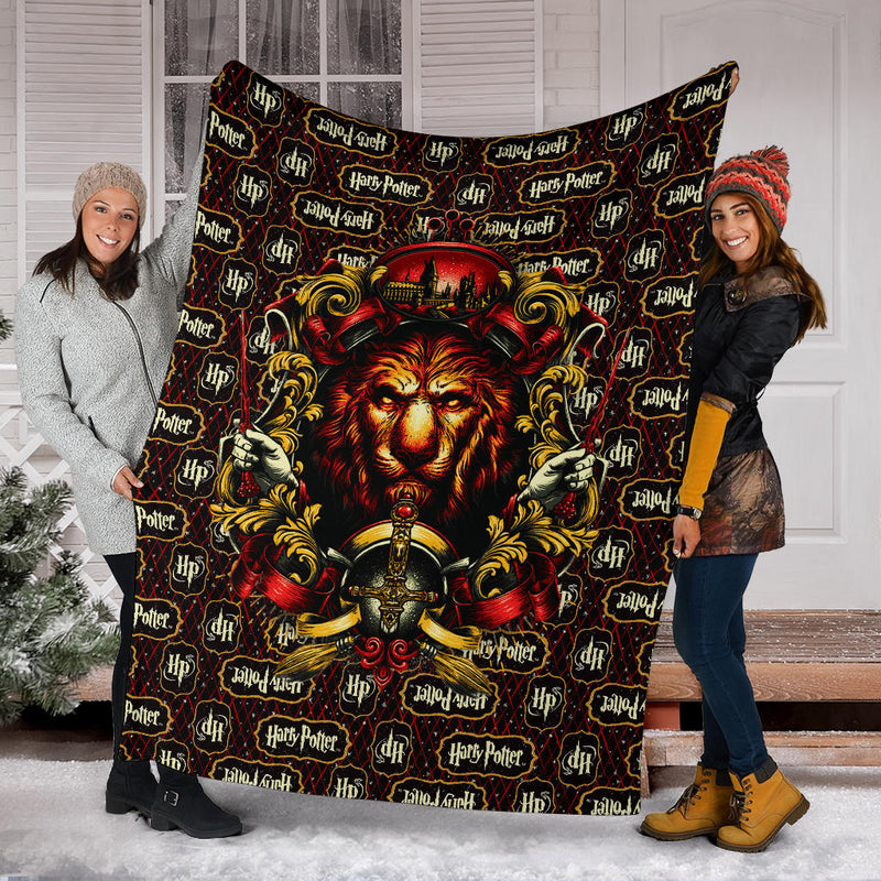 Gryffindor Harry Potter Premium Blanket Nearkii