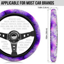 Purple Snake Style Premium Car Steering Wheel Cover Nearkii