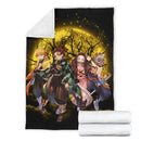 Moon Demonslayer Moonlight Premium Blanket Nearkii