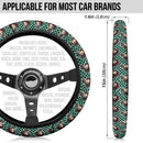 Cute Kamado Tanjiro Demon Slayer Anime Car Steering Wheel Cover 1 Nearkii