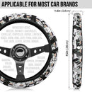 Gojo jujutsu kaisen anime Steering Wheel Cover Nearkii