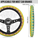 Pikachu 1 Pokemon Anime Custom Car Steering Wheel Cover Nearkii
