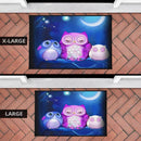 Owl Cute Night Doormat Nearkii