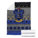 Harry Potter Ravenclaw Sign Ugly Christmas Custom Blanket Home Decor Nearkii