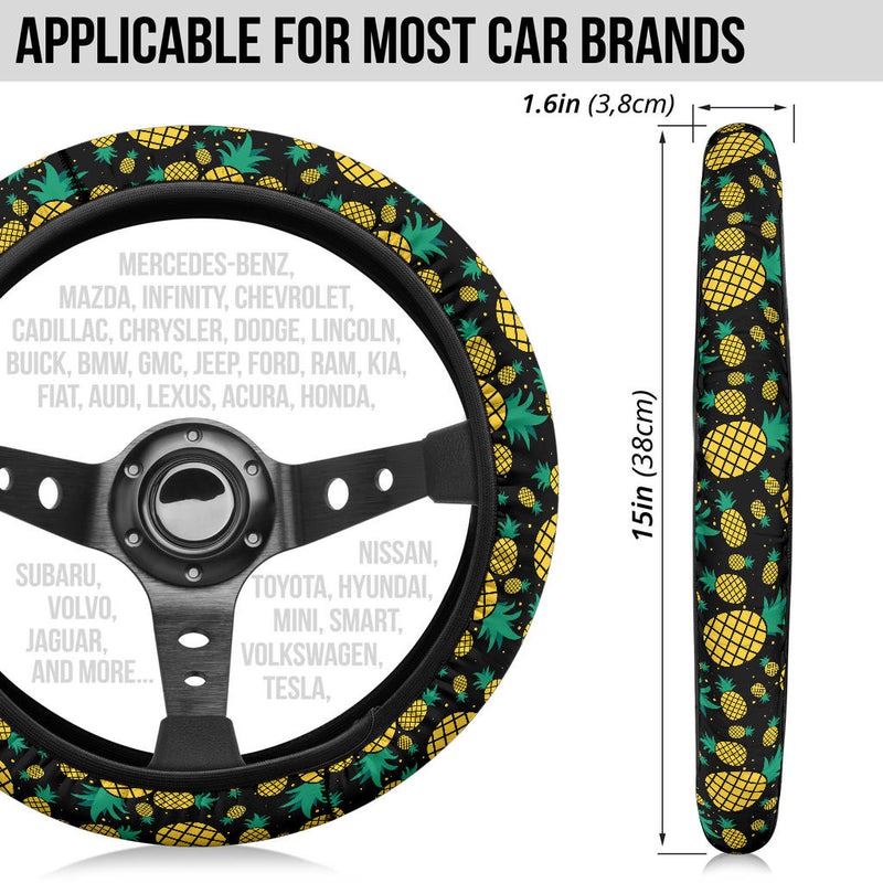 Pinapple Premium Car Steering Wheel Cover Nearkii