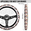 Chipi Demon Slayer Anime Car Steering Wheel Cover 3 Nearkii