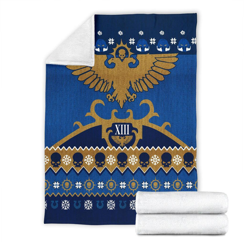 Eagle Sign Ugly Christmas Custom Blanket Home Decor Nearkii